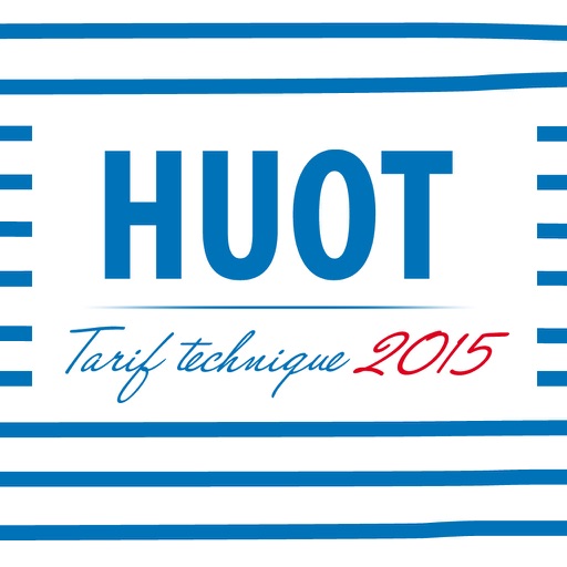 Catalogue tarif HUOT 2015