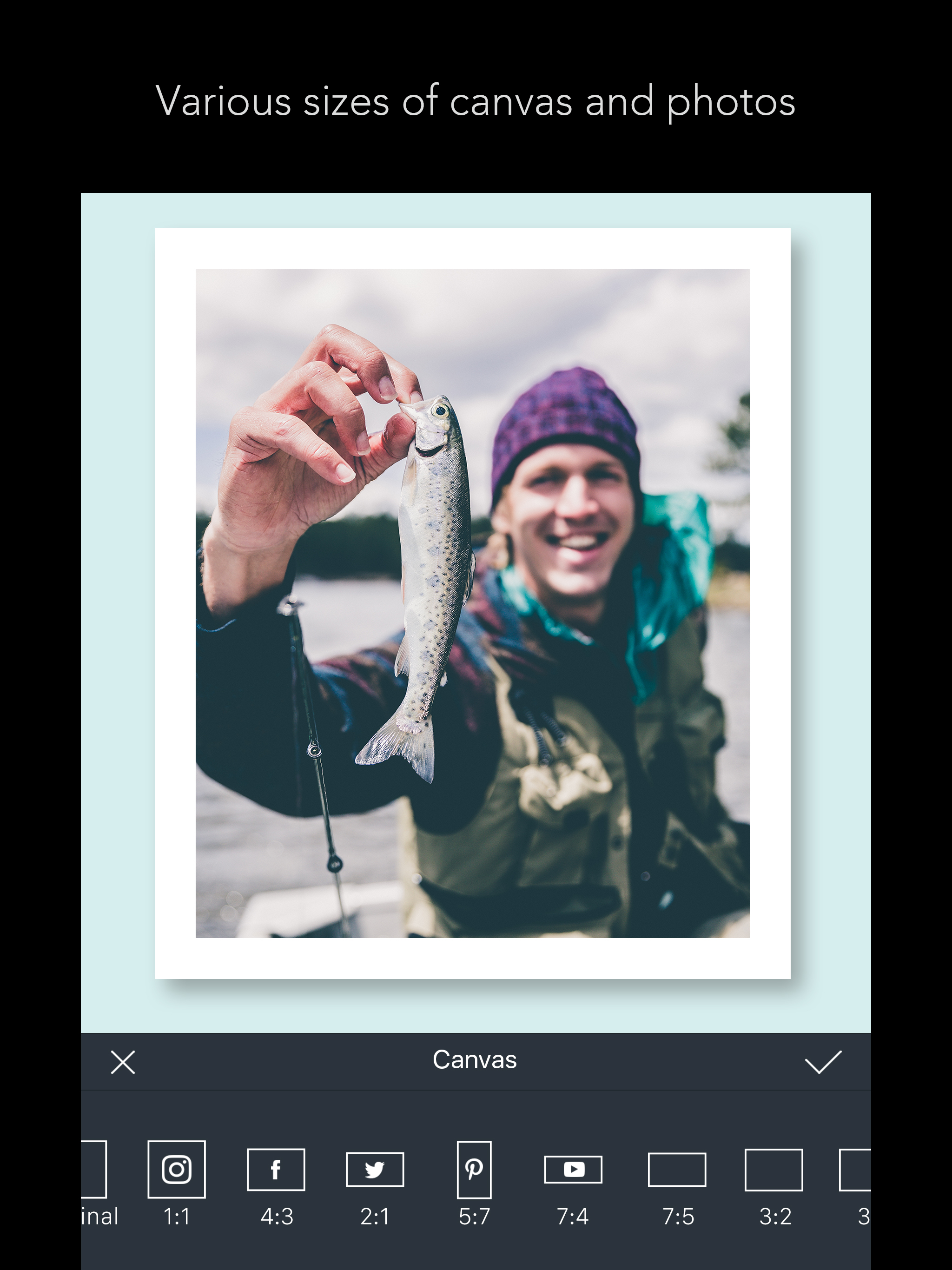 Pic Square - Post Entire Photo Without Cropping