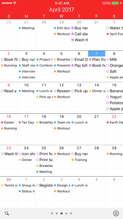 Week Agenda + Todo List | WeekUp Calendar