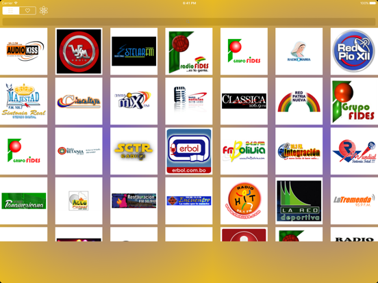 Radios de Bolivia en Vivo Gratis iPad screenshot 4 - Music app
