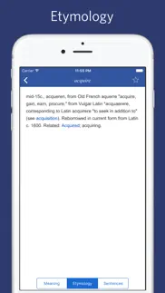 oxford vocabulary 3000 - quiz, flashcard iPhone Captures Décran 3