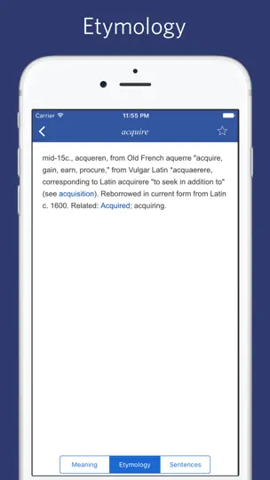 Screenshot von Oxford Vocabulary 3000 - Quiz, Flashcard auf dem iPhone 3