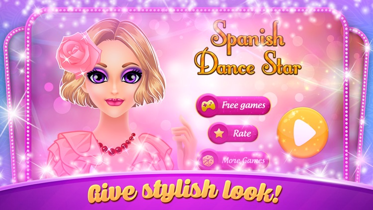 Spanish Dance Star Makeup: Fashion game for girls