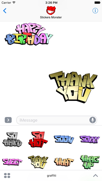Graffiti Text Pack 1