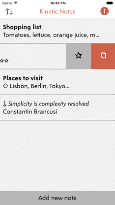 Kinetic Notes screenshot 3