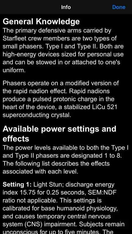 Phaser Type I