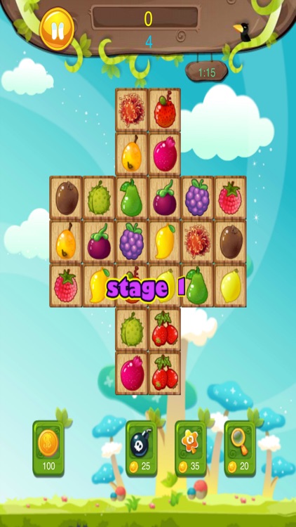 果蔬连连看-休闲益智单机小游戏