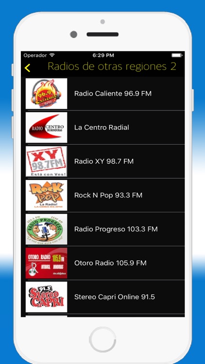 Radio Honduran FM AM - Live Radios Stations Online screenshot-3