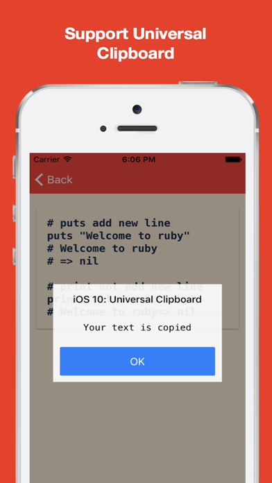 App screenshot