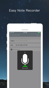 Voice Recorder MRecorder - voice audio memos free screenshot