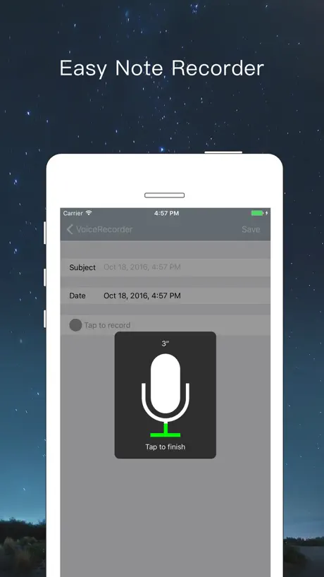 Voice Recorder MRecorder - voice audio memos free