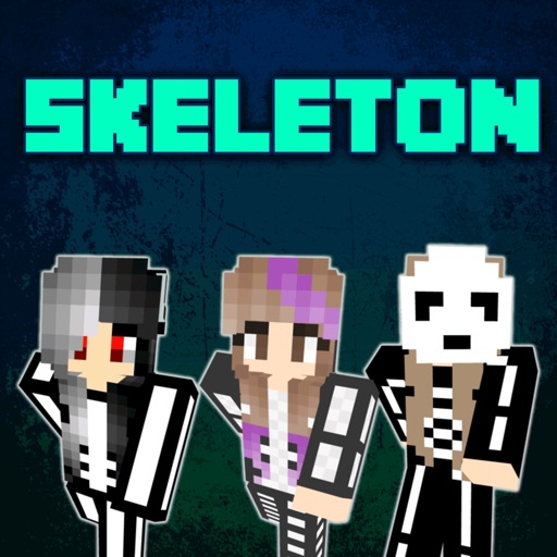 Skeleton Skins for Minecraft PE & PC Edition icon