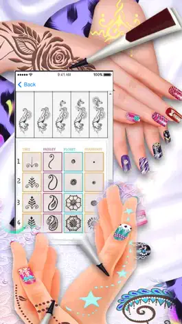 Game screenshot Henna Mehendi Design Temporary Tattoos apk