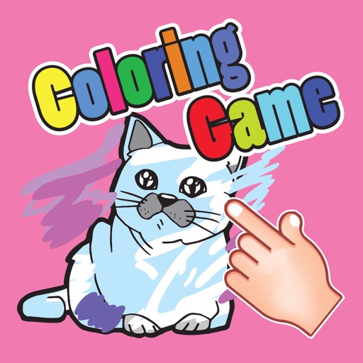 Cute Kitten Coloring Book for Kids and Toddlers icon
