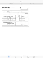 rent receipt айпад изображения 1