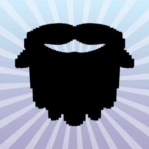 Pixel Mustache icon