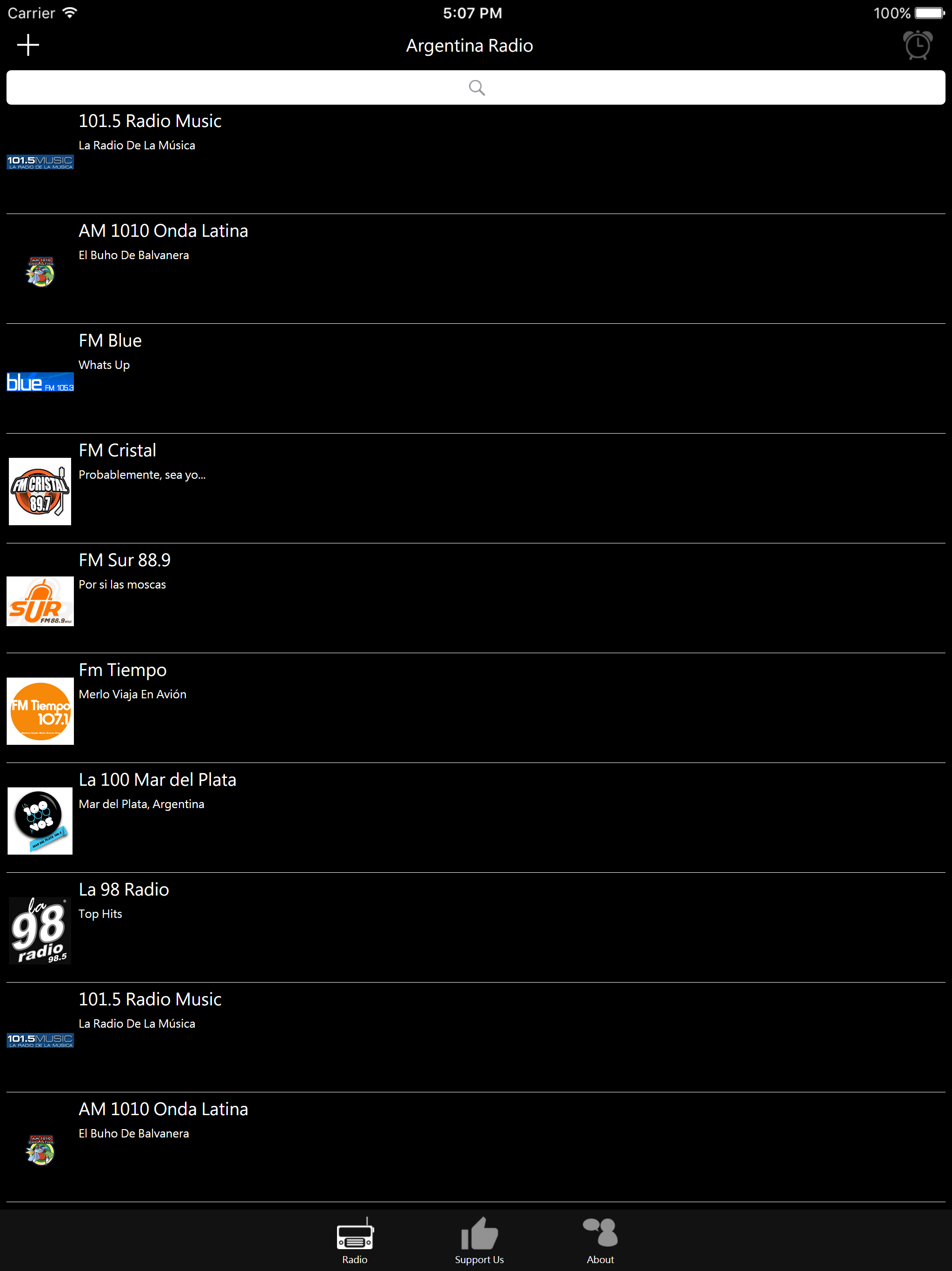 Argentina Radio - Argentine Radio screenshot 6
