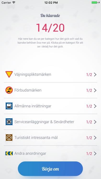 Lär dig Vägmärken screenshot-4