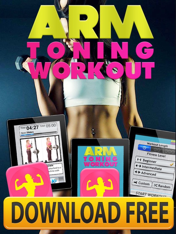 Aerobics Weight Loss Routine - Cardio Arm Workout iPad screenshot
