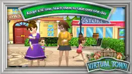 virtual town iphone screenshot 2