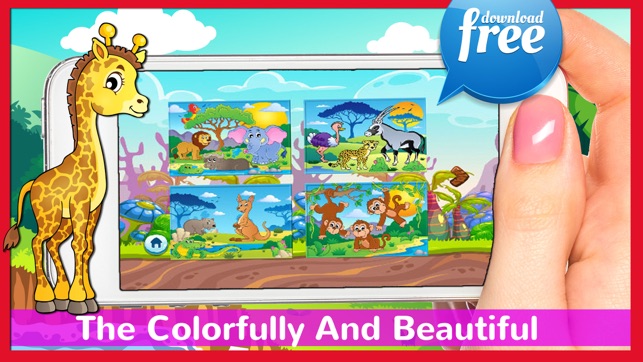 Animals Jigsaw Puzzles Fun Games Free For Toddlers(圖4)-速報App