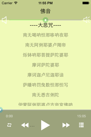 佛音大悲咒  天籁音乐帮您化解烦恼和忧愁 screenshot 2