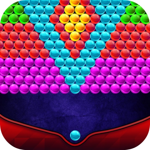 Bubble Shooter Retro For Newyear Game Icon