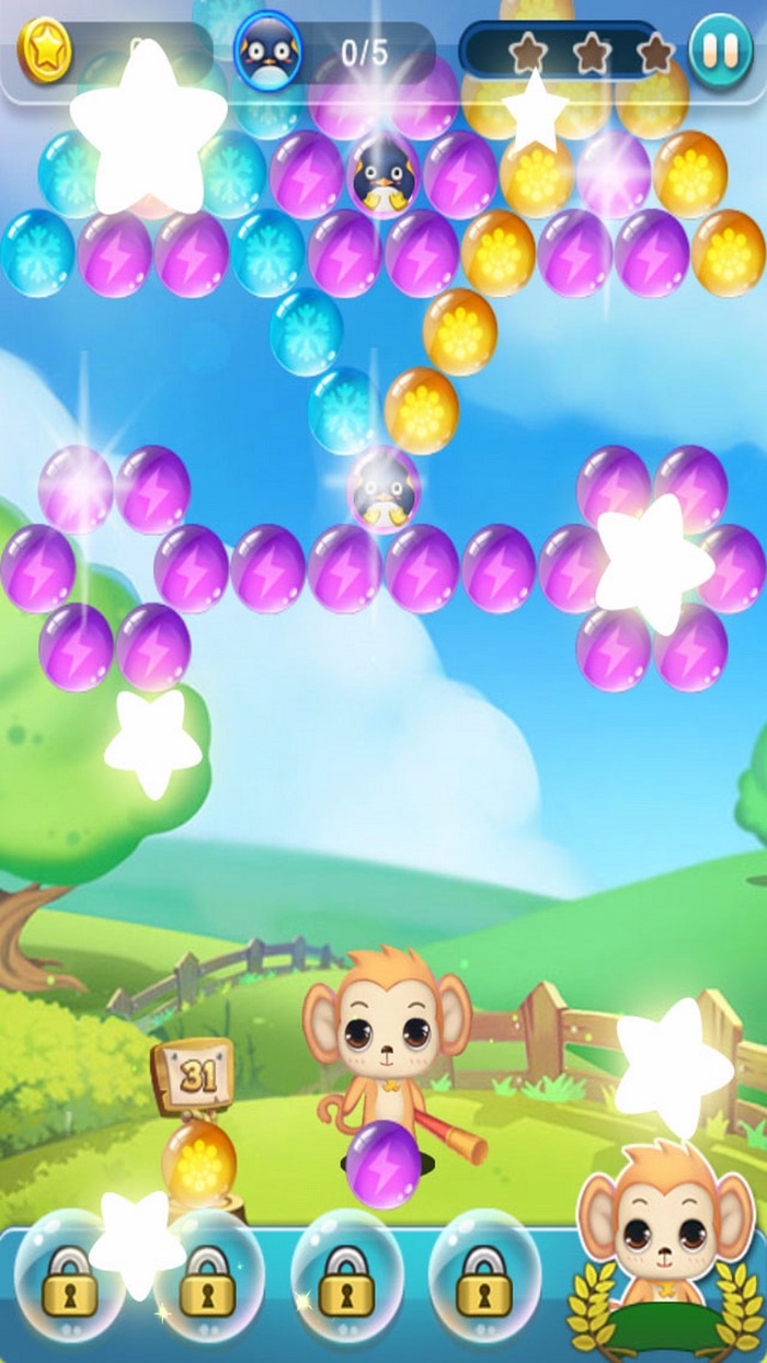 Monkey Play Bubble - Babla Mania