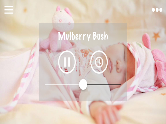 Baby Lullabies - Sweet Dreams, Soothing Music iPad screenshot 4 - Health & Fitness app