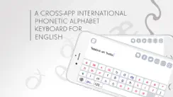 English Phonetic Keyboard with IPA symbols iPhone image 1