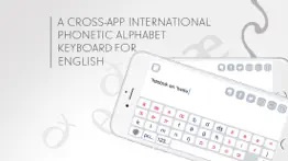 english phonetic keyboard with ipa symbols iphone screenshot 1