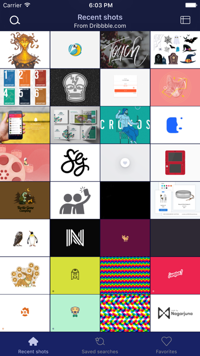 Screenshot #1 pour Innnspired - Not your average Dribbble.com client