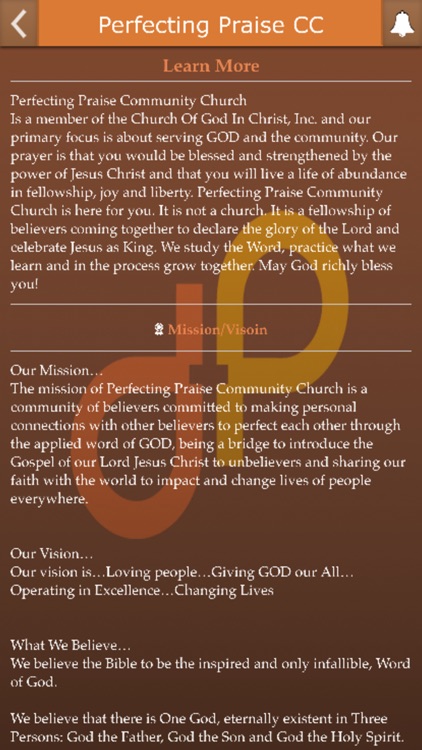 Perfecting Praise CC