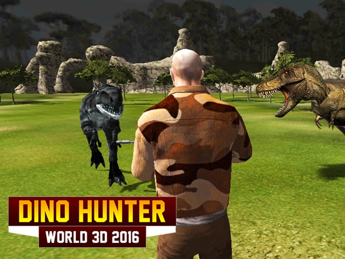 恐龙猎人人类攻击3D