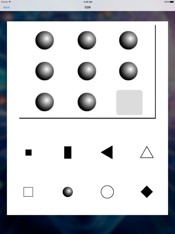 Screenshot #5 pour IQ Test (intelligence)