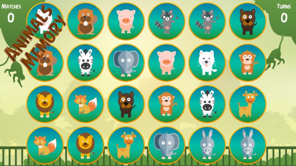 #1. Animals Memory Matching Game - Farm Story (iOS) 由: Teerawat Chotpongsathonkul