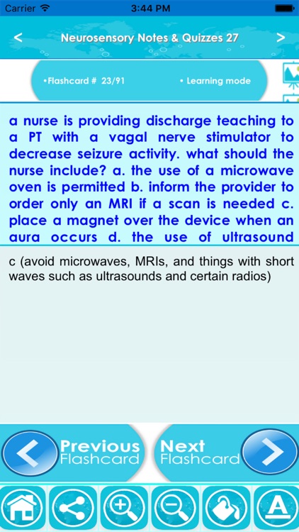 Neurosensory Exam Prep App : Study Notes & Quizzes