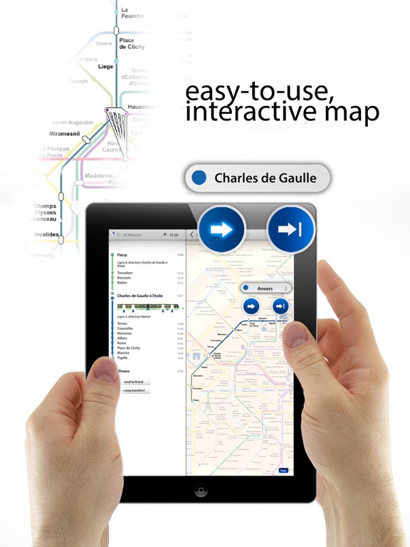 Screenshot #4 pour Paris Metro, RER & Offline Map