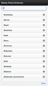 Botany Dictionary Offline Free screenshot
