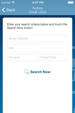 Sydney CU ATM Locator screenshot 2