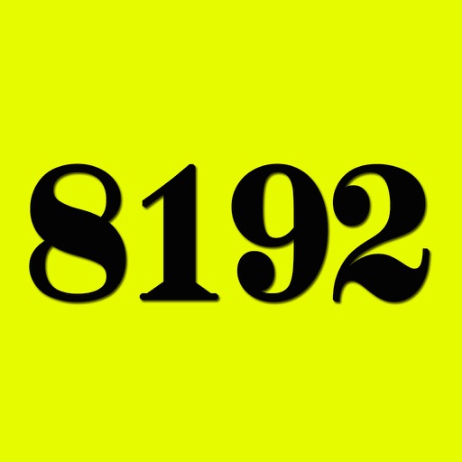 8192 -The Bigger Brother of 2048, Free Puzzle Game icon