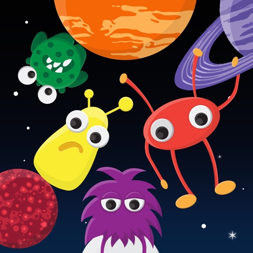 Toddler Space Adventure Puzzle FREE iOS App