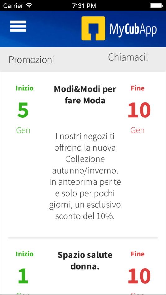 #2. MyCubApp (iOS) 由: Connecta Srls