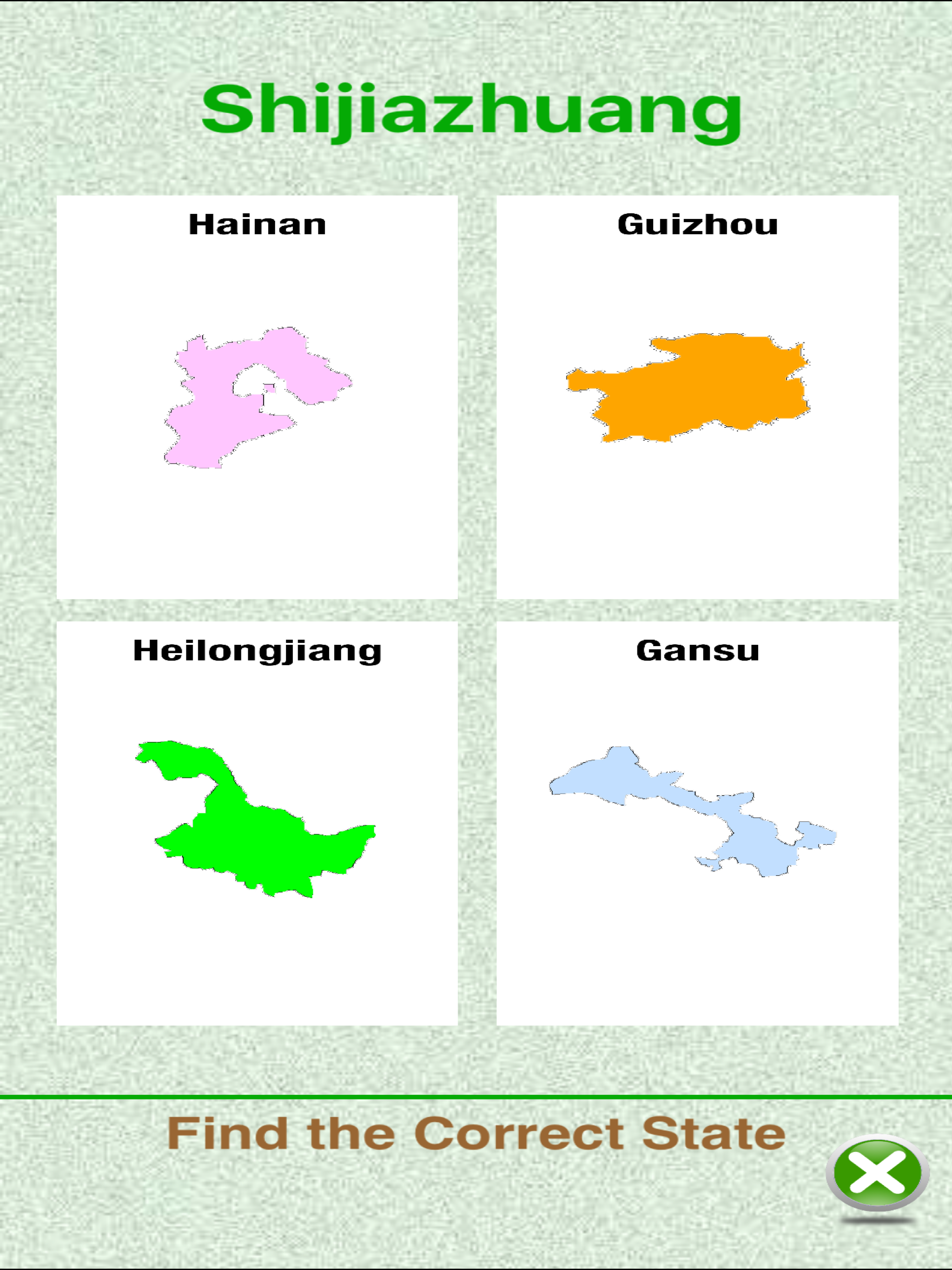 China Provinces & Capitals. Quiz & Games and more!