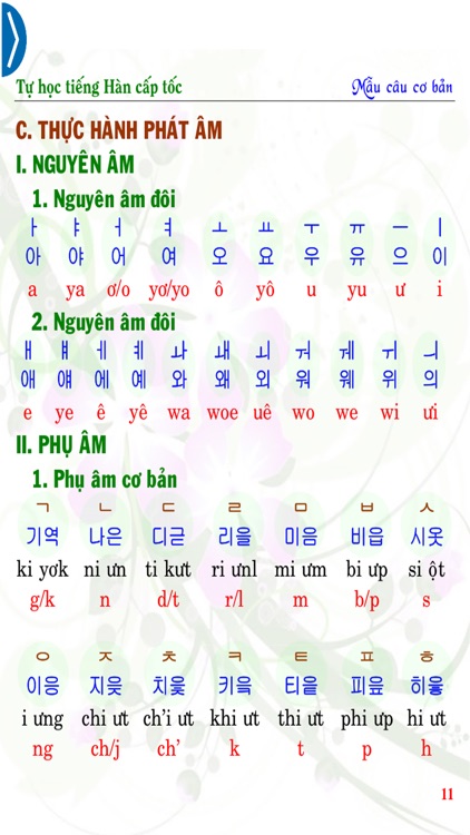 Tự học tiếng Hàn cấp tốc - Mẫu câu cơ bản