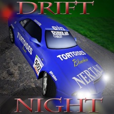 Activities of Reckless Night Drift Car Racing with Top Burnout