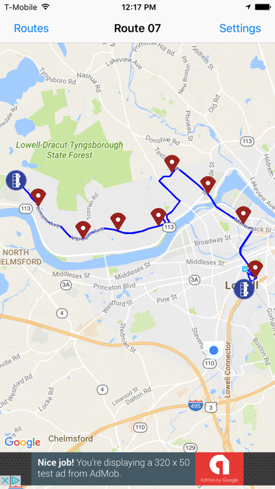 Screenshot 3 of LRTA Bus Tracker App