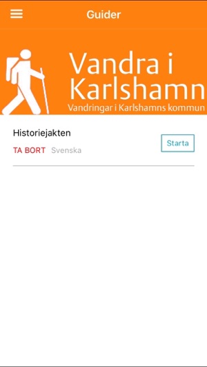 Vandra i Karlshamn