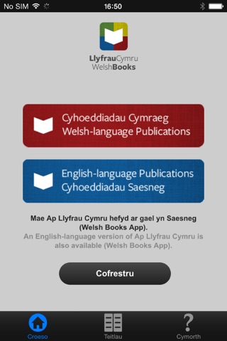 Llyfrau Cymru screenshot 2