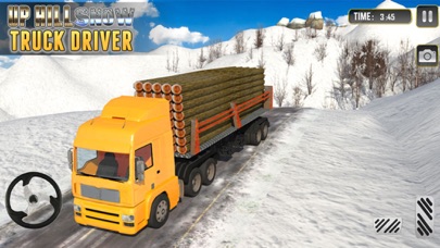 Up Hill Snow Truck Driver iPhone screenshot